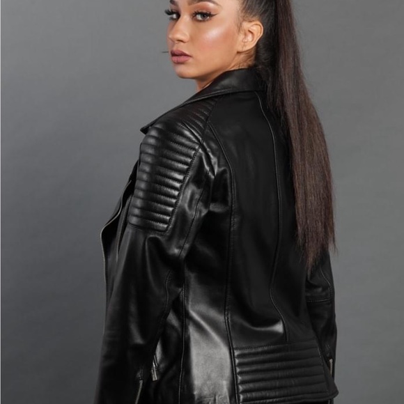 Handmade 100% quality leather jacket - Picture 3 of 5